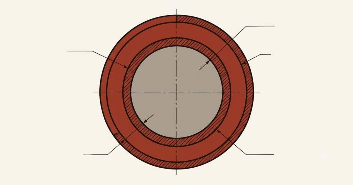 Two tire diameters compared against a fixed rotation